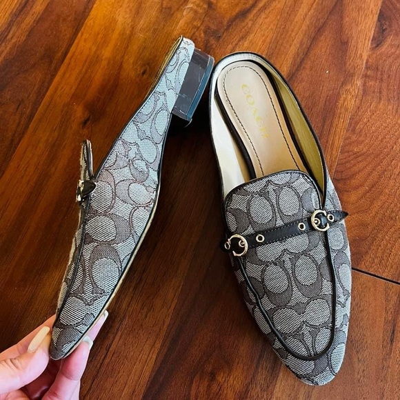 Authentic Coach Mules - No flaws, have been used appropriately 2-3 times. - Picture 2 of 3